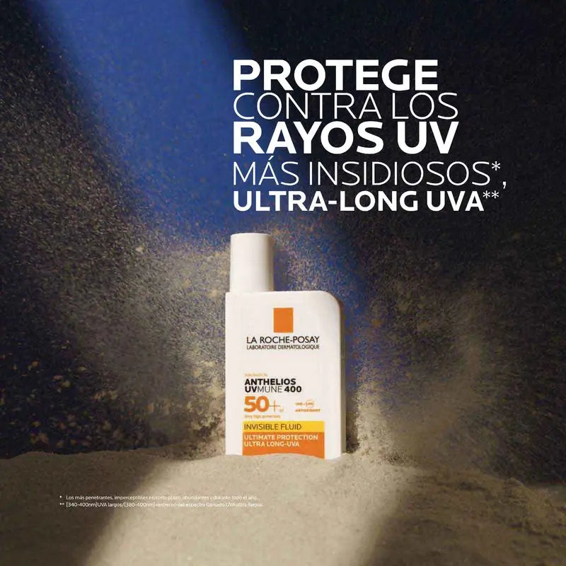 La Roche-Posay Anthelios Uv-Mune 400 Fluido Invisible SPF50+ 50 ml