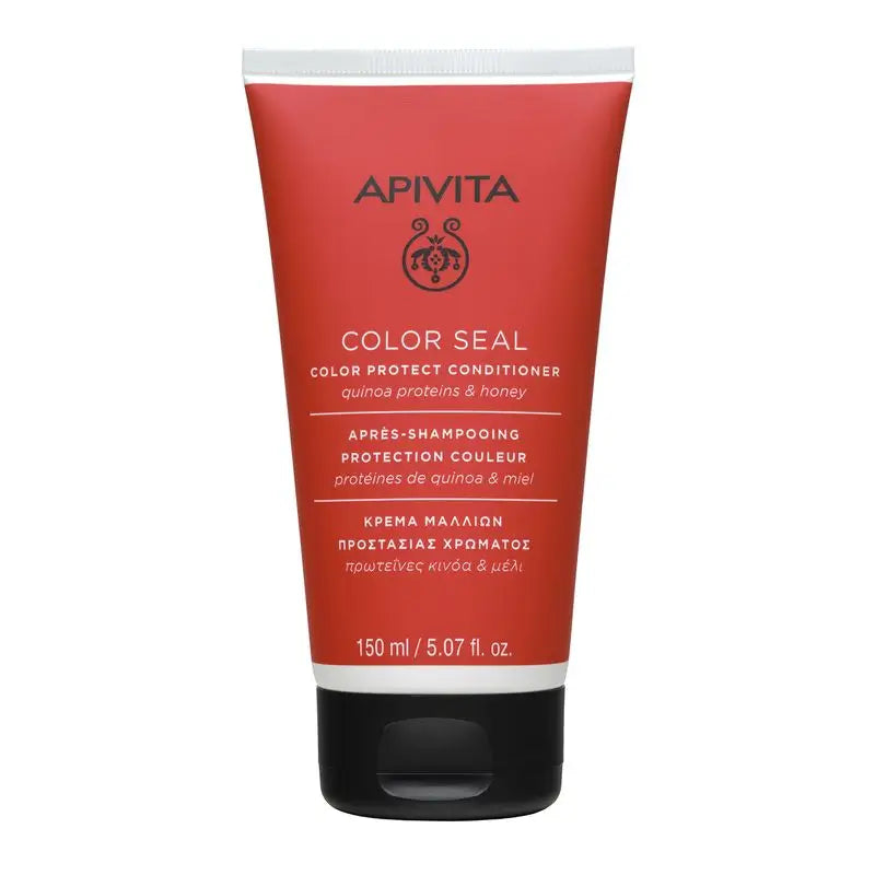 Apivita Acondicionador Sellador Del Color Con Quinoa Y Miel , 150 ml