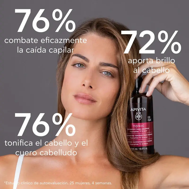 Apivita Women Champú Tonificante Caída del Cabello 500 ml