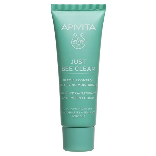 Apivita Crema Anti-Imperfecciones Matificante Just Bee Clear, 40 ml