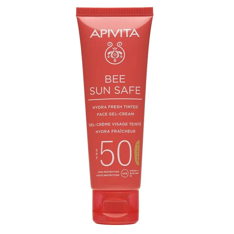 APIVITA Hydra Fresh Gel-Crema SPF 50 con Color 50 ml