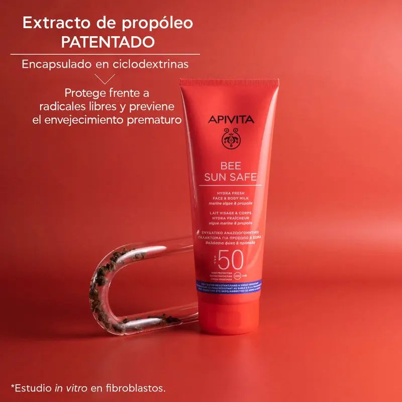 APIVITA Hydra Fresh Leche SPF 50 Formato Viaje 100 ml