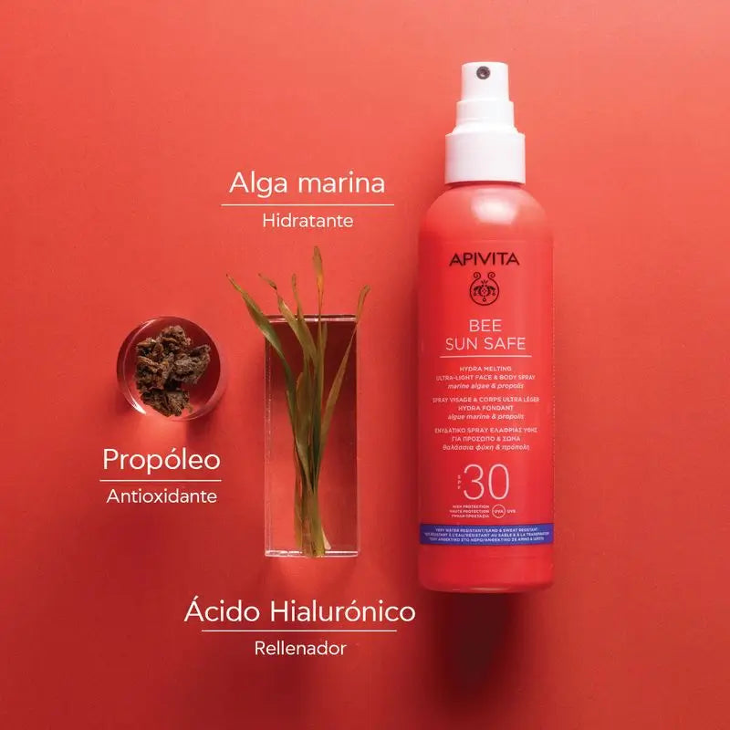 APIVITA Hydra Melting Spray Ultraligero SPF 30 200 ml