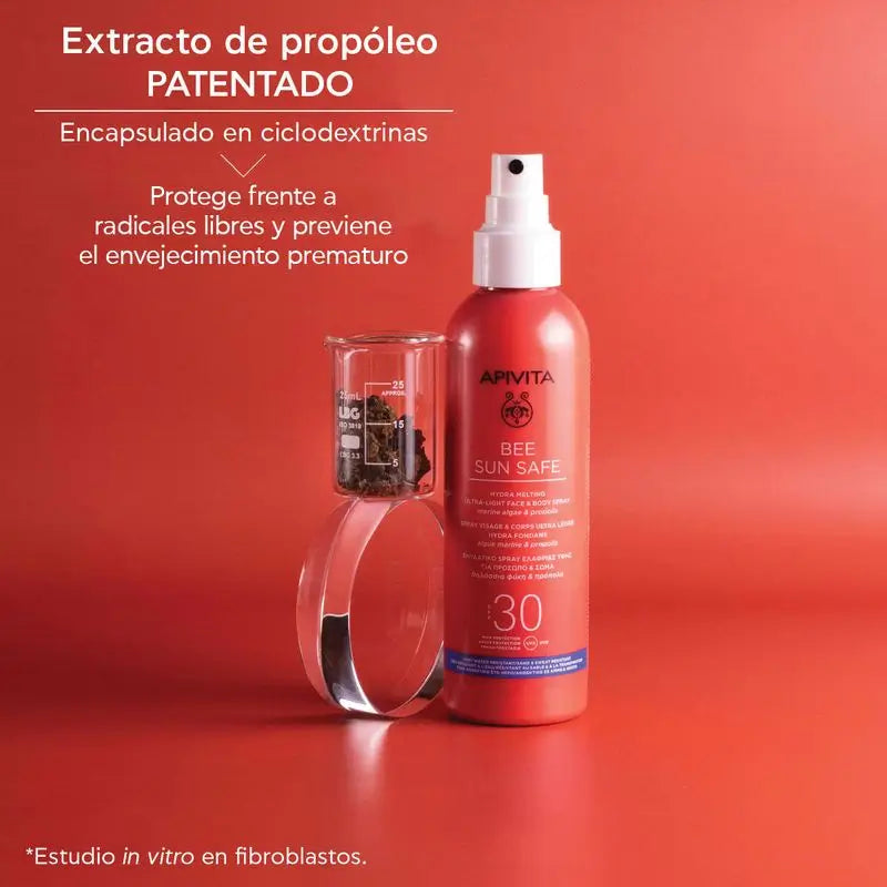 APIVITA Hydra Melting Spray Ultraligero SPF 30 200 ml