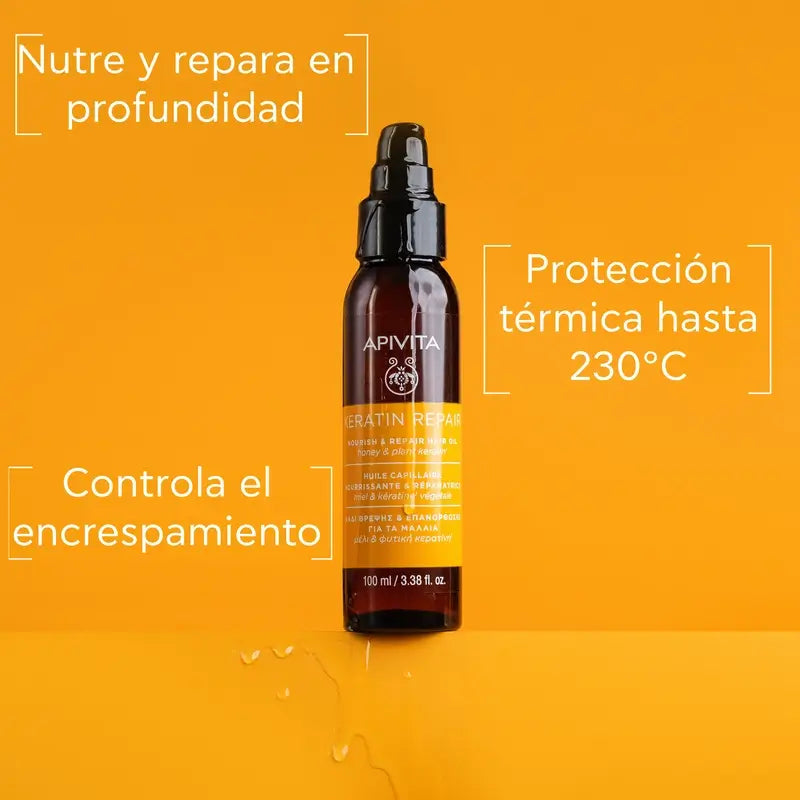 Apivita Keratin Repair Aceite Capilar