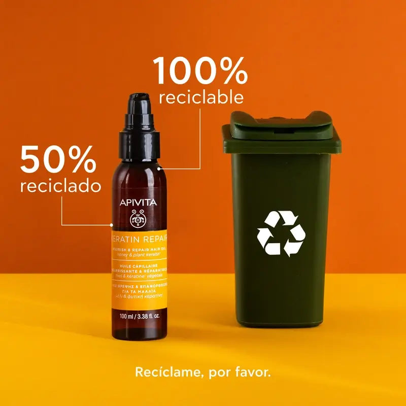 Apivita Keratin Repair Aceite Capilar