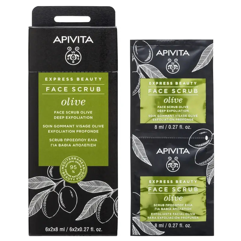 APIVITA Express Beauty Crema Exfoliante Profunda con Oliva