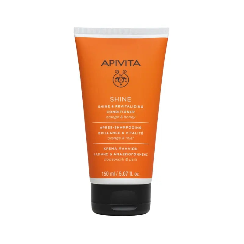 APIVITA Acondicionador Brillo y Vitalidad Para Todo Tipo de Cabello con Naranja y Miel 150 ml