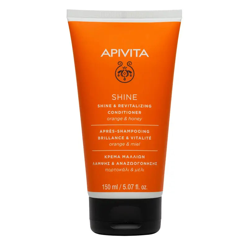 APIVITA Acondicionador Brillo y Vitalidad Para Todo Tipo de Cabello con Naranja y Miel 150 ml