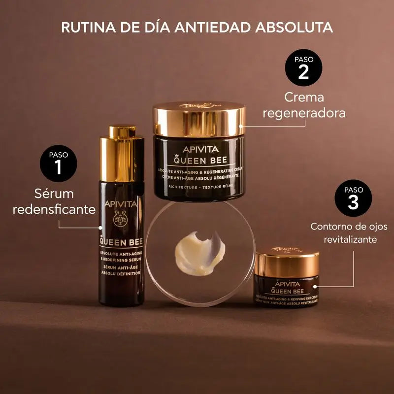 APIVITA Queen Bee Contorno de Ojos Revitalizante Antiedad Absoluto 15 ml