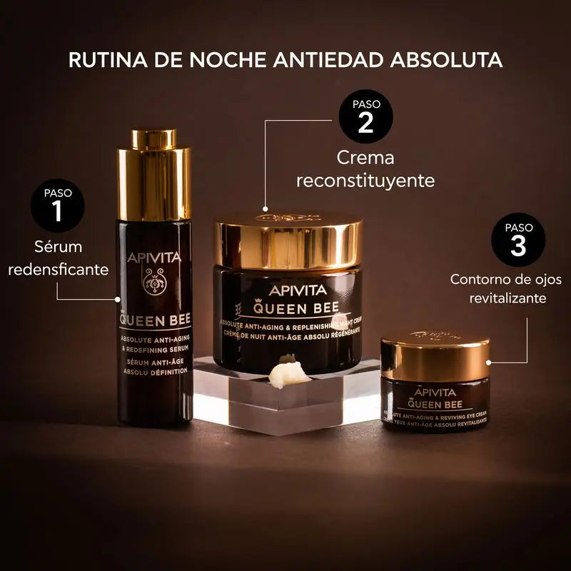 APIVITA Queen Bee Contorno de Ojos Revitalizante Antiedad Absoluto 15 ml