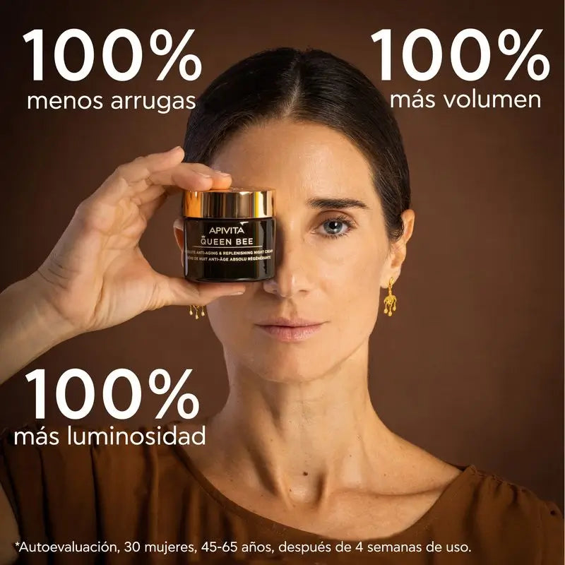 APIVITA Queen Bee Crema de Noche Reconstituyente Antiedad Absoluto 50 ml