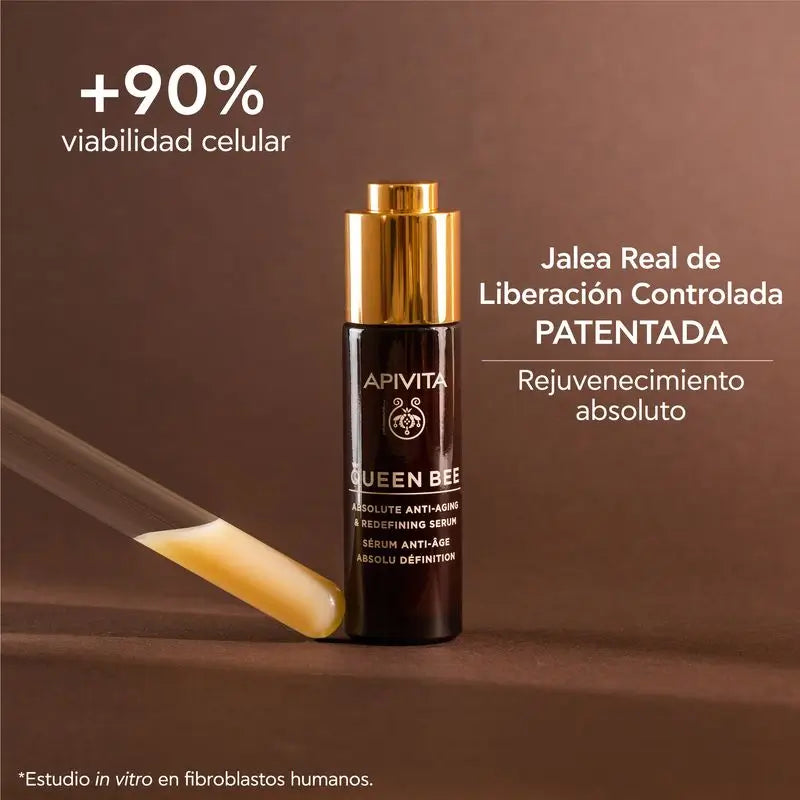 APIVITA Queen Bee Sérum Redensificante Antiedad Absoluto 30 ml