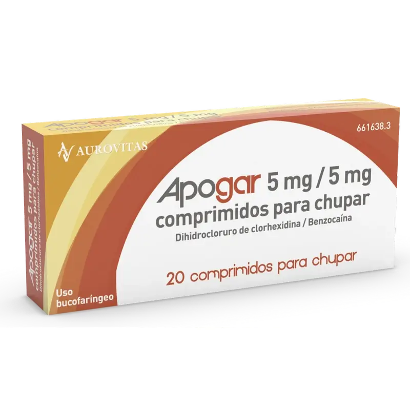 Apogar 20 comprimidos Para Chupar