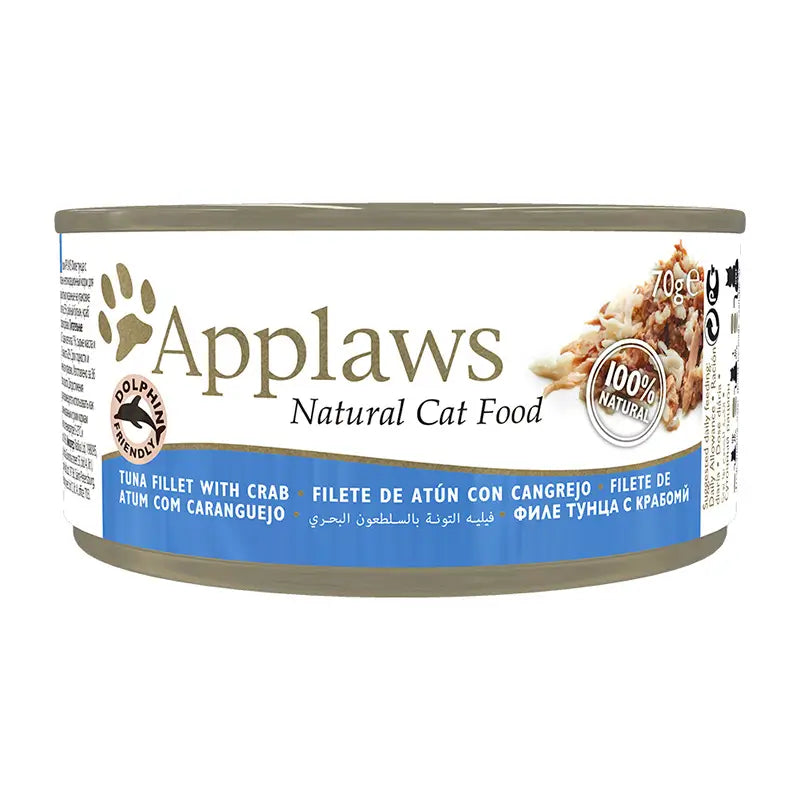 Applaws Cat Lata Atun Y Cangrejo 24X70Gr