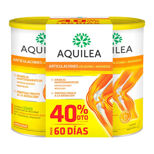 Aquilea Duplo Articulaciones Colágeno + Magnesio 2ª unidad 40% Dto.