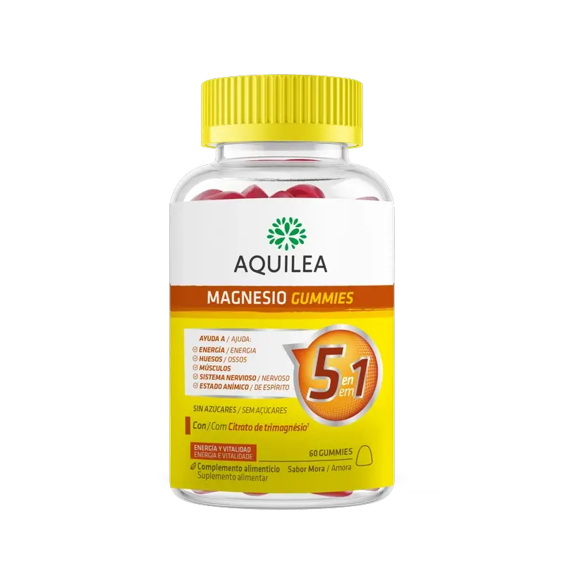 Aquilea Energía & Vitalidad Magnesio , 60 gummies