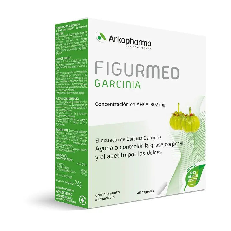 Figurmed Garcinia Cambogia 45 Cápsulas Arkopharma