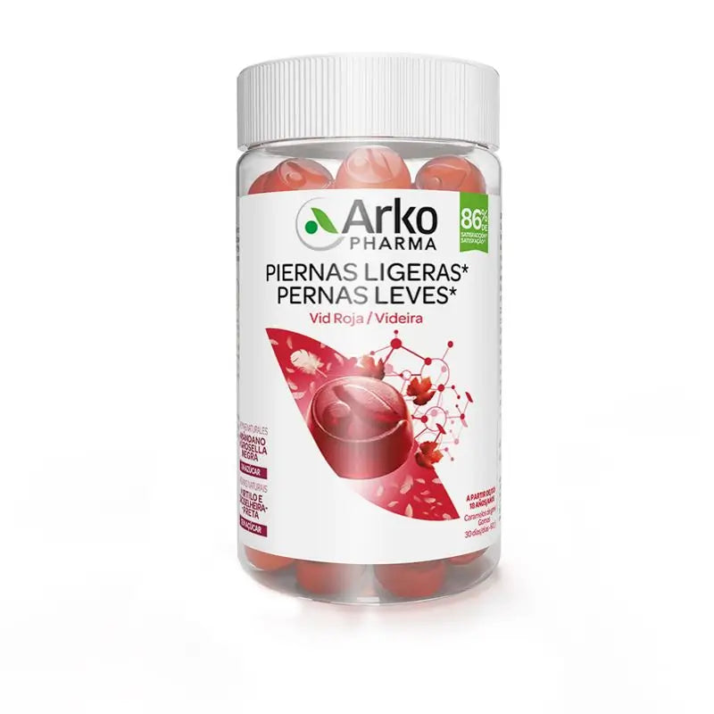 Arkopharma Arkogummies Vid Roja – 60 Caramelos De Goma