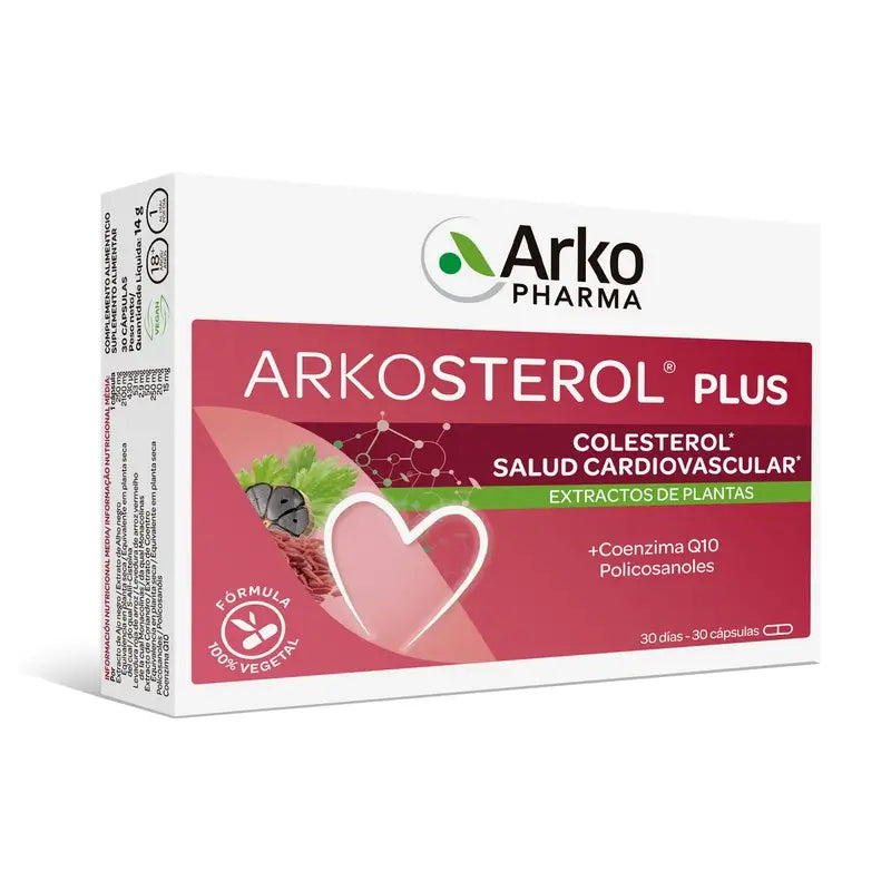 Arkosterol Plus 30 Cápsulas Arkopharma