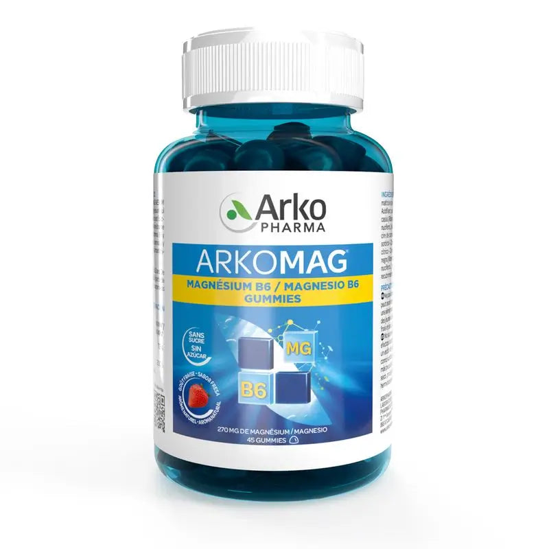 Arkopharma Arkomag Magnesio B6, 45 gummies