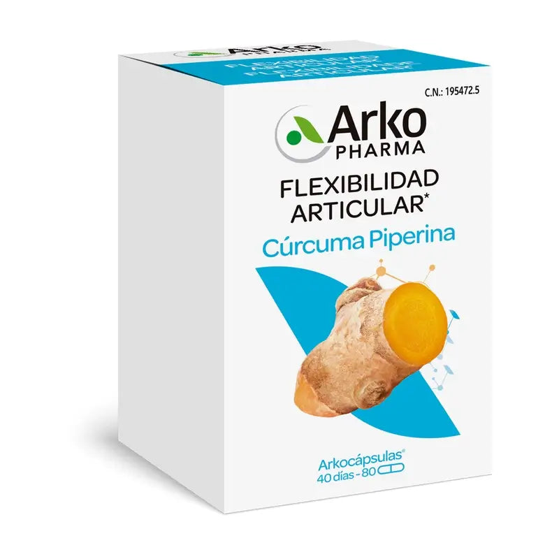 Arkopharma Curcuma 80Arkocapsulas. Bio
