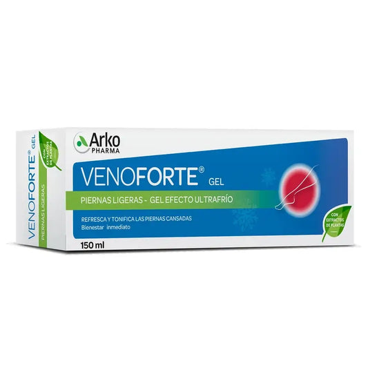 Venoforte Gel Piernas Efecto Frío 150ml Arkopharma