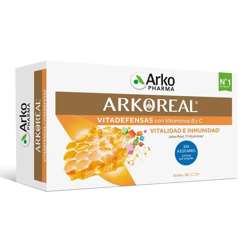 Arkoreal Jalea Real Vitadefensas 20 Ampollas - Arkopharma