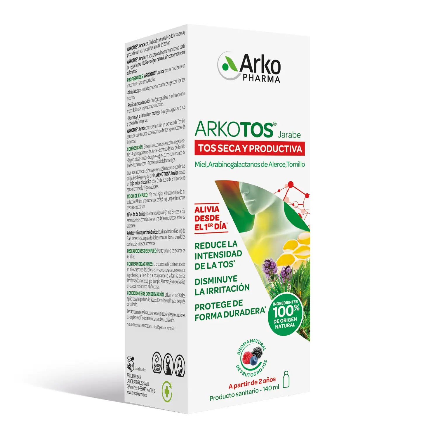 Arkotos Tos Seca y Productiva 140ml Arkopharma