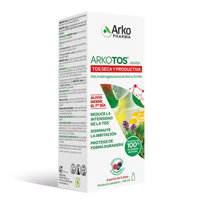 Arkotos Tos Seca y Productiva 140ml Arkopharma