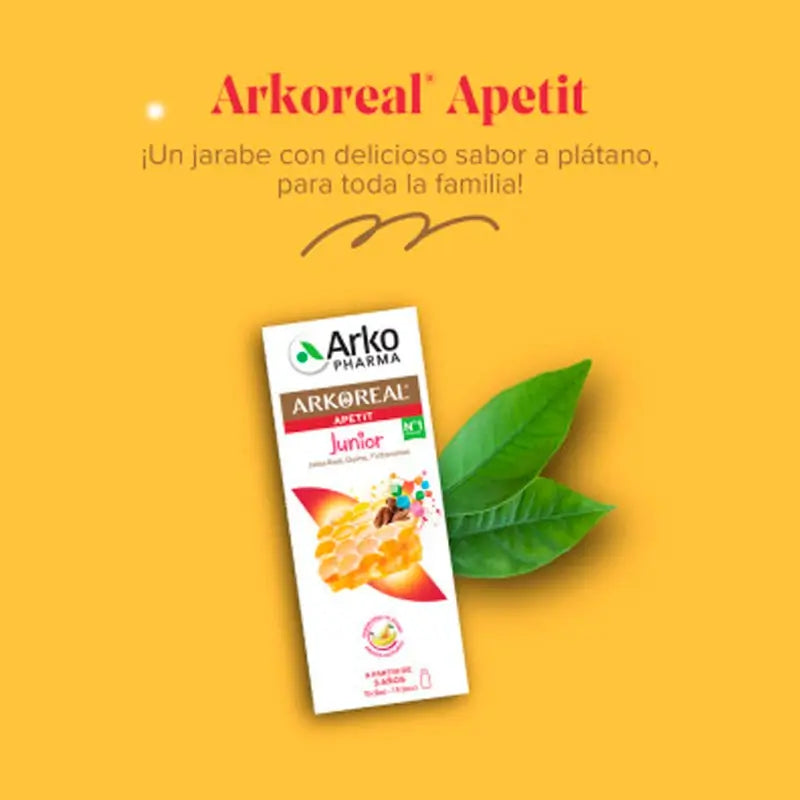 Arkopharma Arkoreal Jalea Real Apetit Junior Jarabe, 150ml