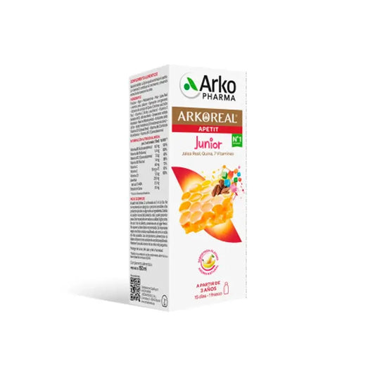 Arkopharma Arkoreal Jalea Real Apetit Junior Jarabe, 150ml