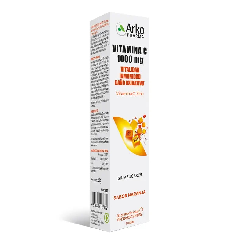 Arkovital Vitamina C 1000mg  20 Comprimidos Arkopharma