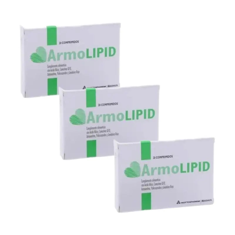 Armolipid Pack 3 x 20 comprimidos