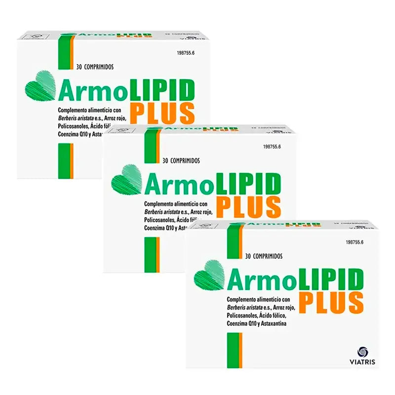 Armolipid Plus , 3 x 30 comprimidos