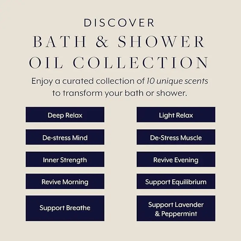 Aromatherapy Associates Discovery Bath & Shower Oil Collection, 30 ml