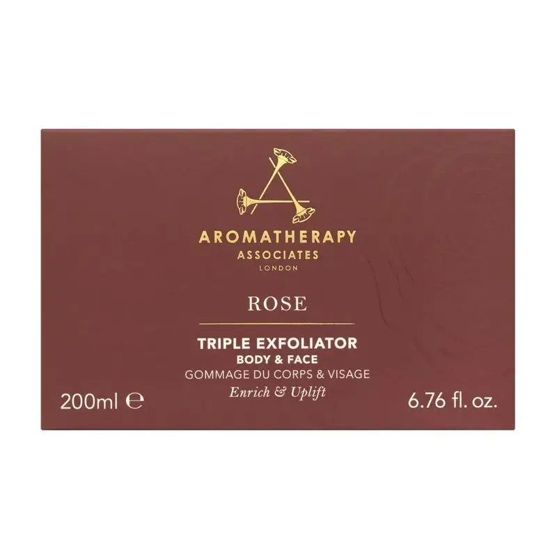 Aromatherapy Associates Rose Triple Exfoliator, 200 ml