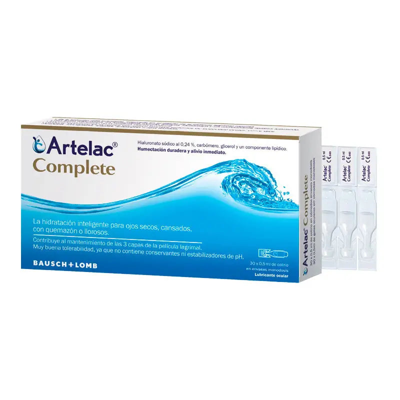 Bausch & Lomb Artelac Complete Colirio 30 unidades x 0,5 ml