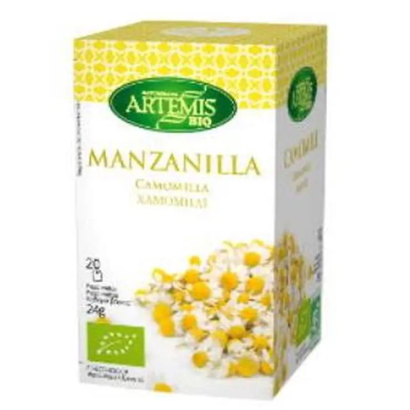 Artemis Bio Manzanilla Infusion 20Bolsitas. Bio