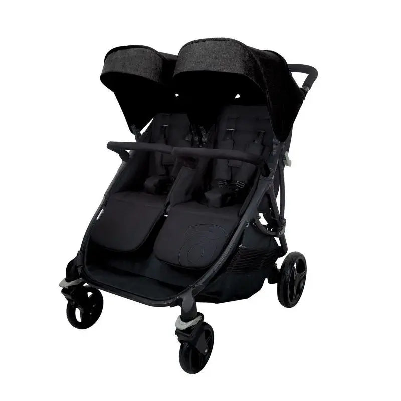 Asalvo Silla De Paseo Doble Bro  Negro