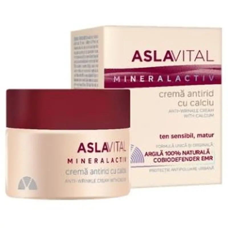 Asla Vital (Dra. Ana Aslan) Crema Antiarrugas Con Calcio 50Ml.