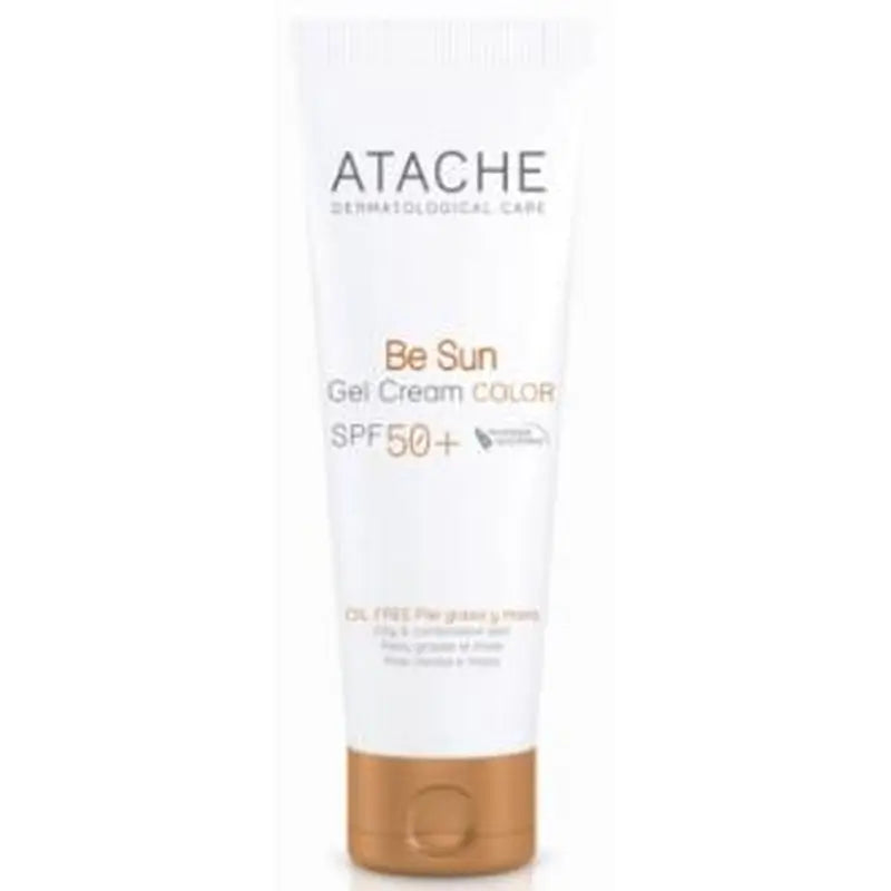 Atache Be Sun Gel-Crema Color Spf 50+ 50Ml.