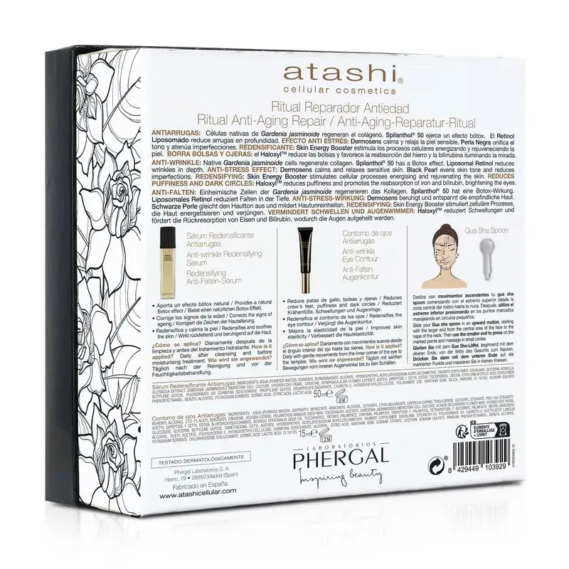 Atashi Cofre Antiedad Serum Redensificante + Contorno De Ojos Antiarrugas