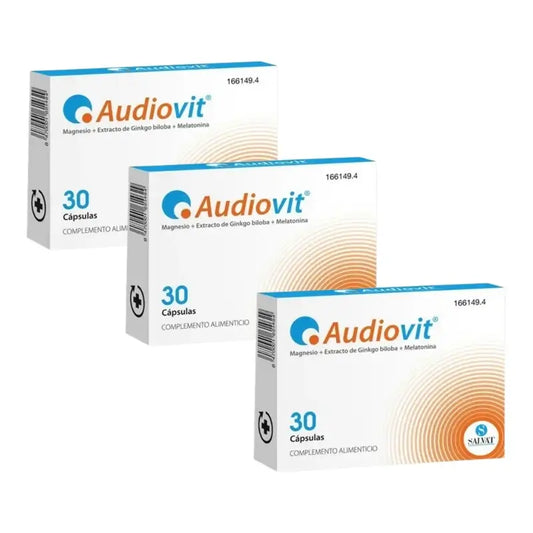 Audiovit Pack 3 x 30 cápsulas