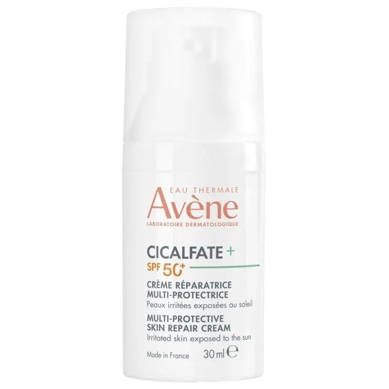 Avene Cicalfate + Crema Reparadora Multiprotectora Spf 50+, 30 ml