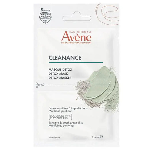 Avène Cleanance Mascarilla Detox 2x6ml