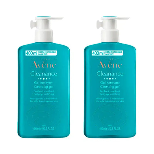 Avene Duplo Cleanance Gel Limpiador , 2x400