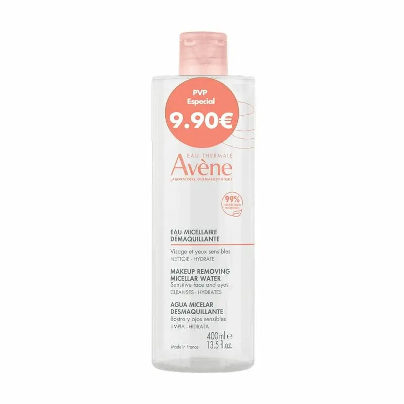 Avene Eau Thermale Essentiel Agua Micelar Desmaquillante 400Ml