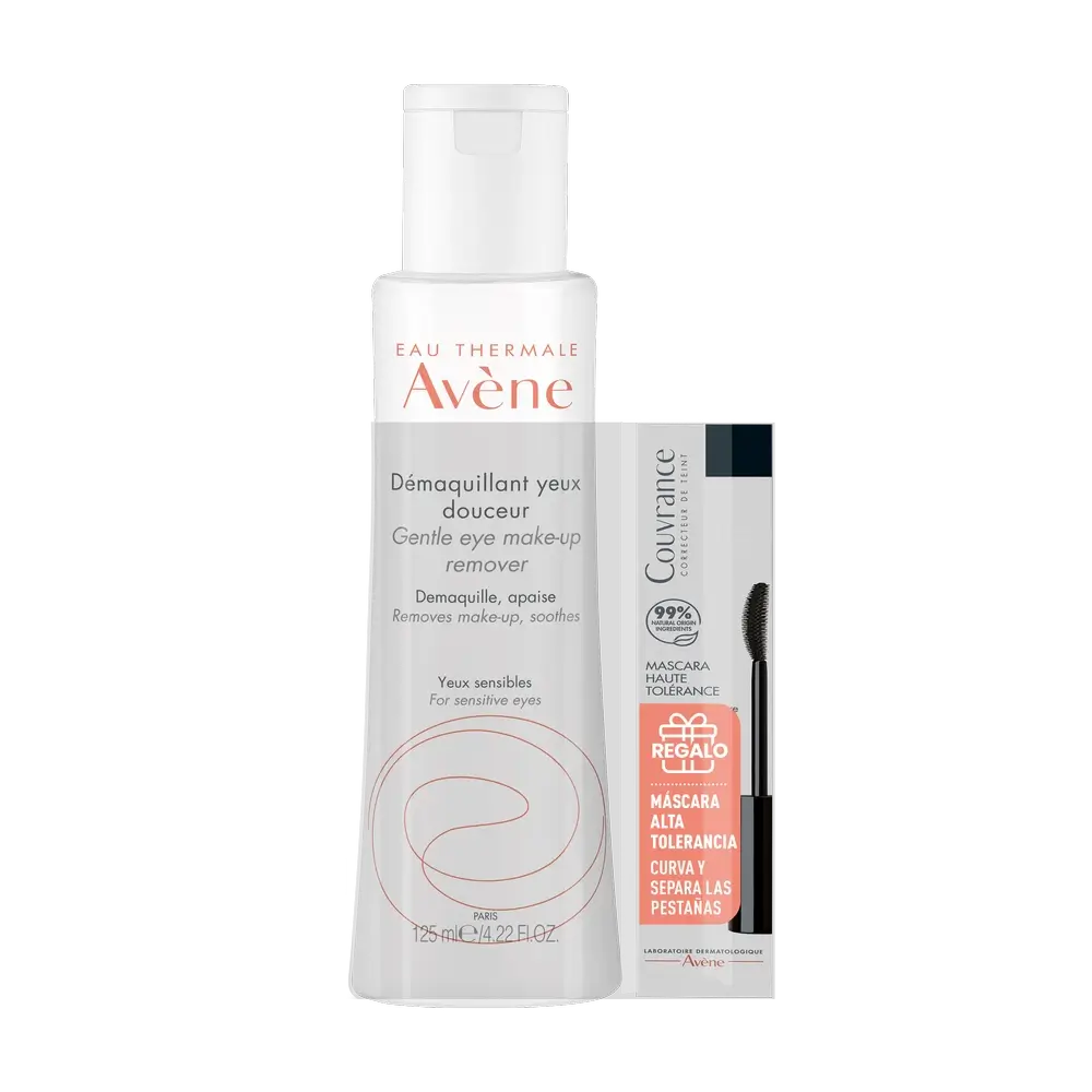 Avene Eau Thermale Pack Desmaquillante Suavidad Ojos 125Ml + Minimascara Ht 3Ml