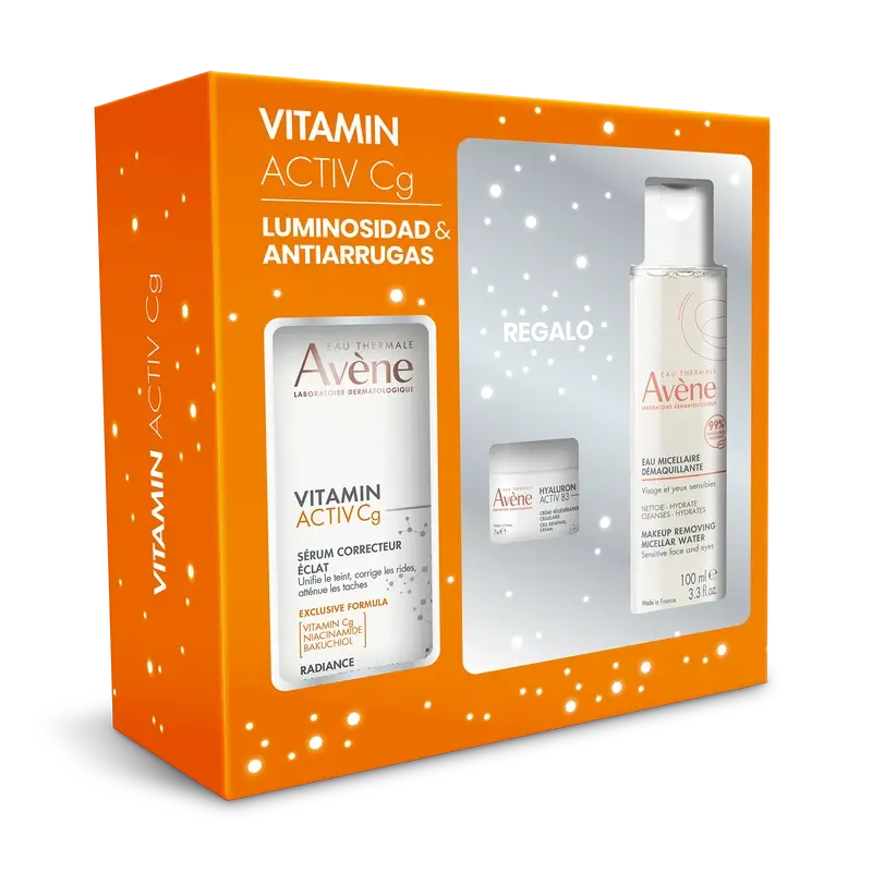 Avene Pack Serum Vitcg+Agua Mic 100Ml+Minicr Hab3 Fcia Av 24